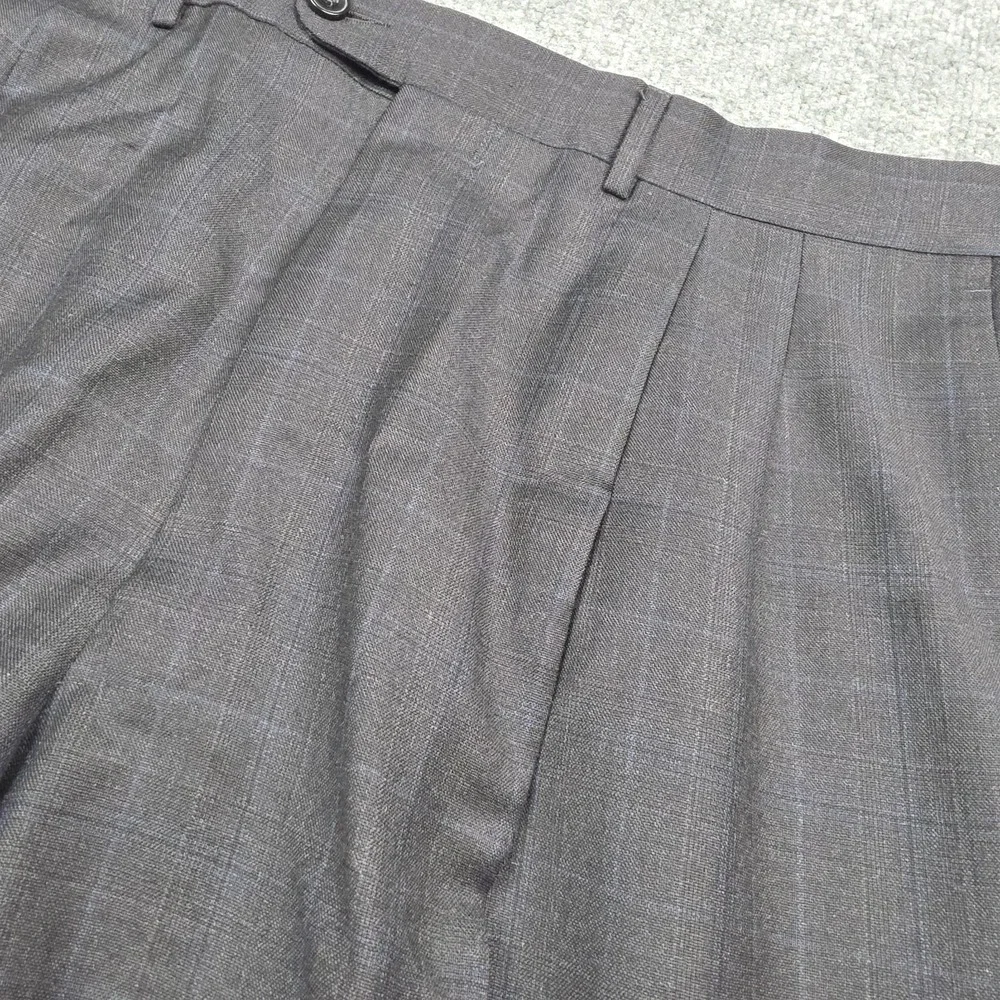 Ermenegildo Zegna Suit Set 52R Trofeo Plaid Blazer 100% Wool